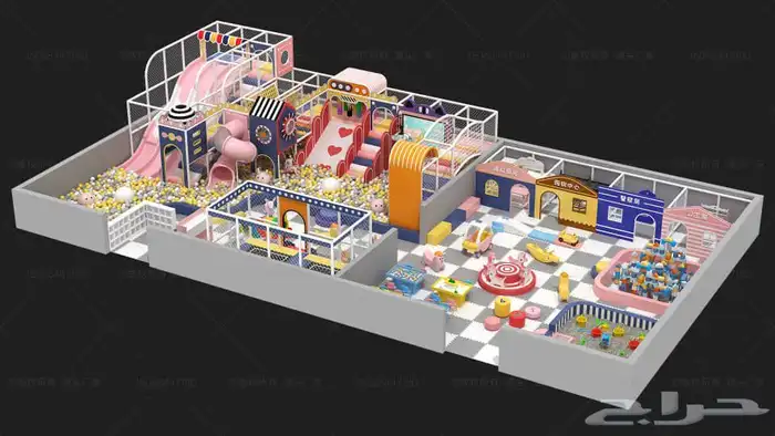 تجهيز حدايق ترفيه وتوريد العاب الملاهي 5