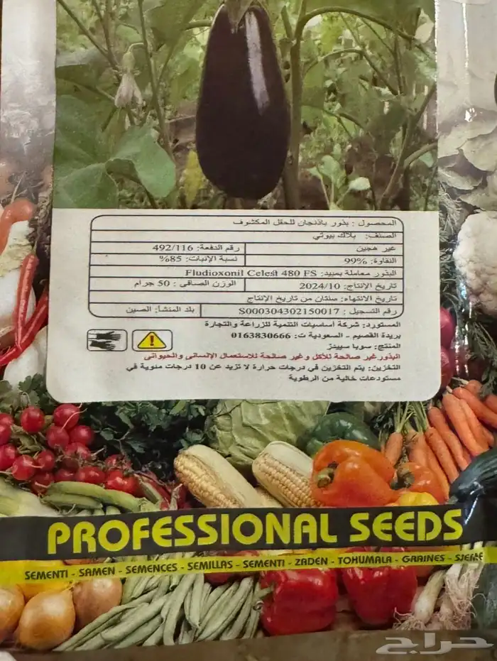 شتلات طماطم وفلفل حار وباذنجان اسود 2