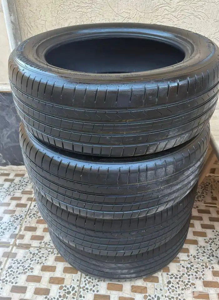 كفرات هنكوك مقاس 215 55 17 تاريخ 24 طقم مقاس17 32