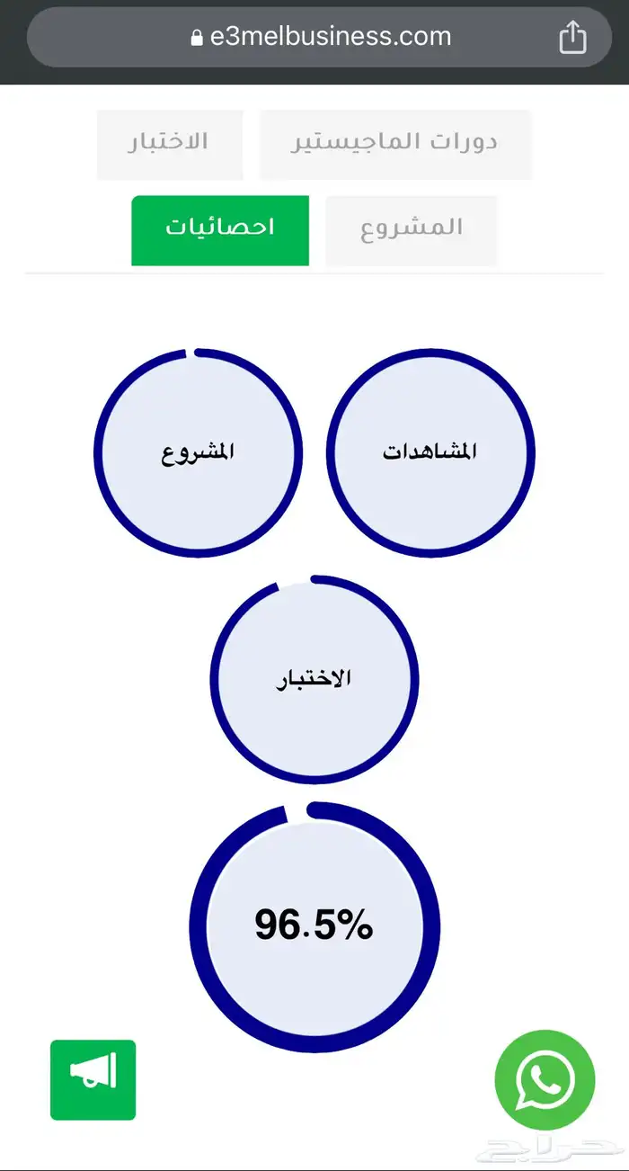مساعدة طلاب الماجستير في أكاديمية اعمل بزنس اونلاين 2