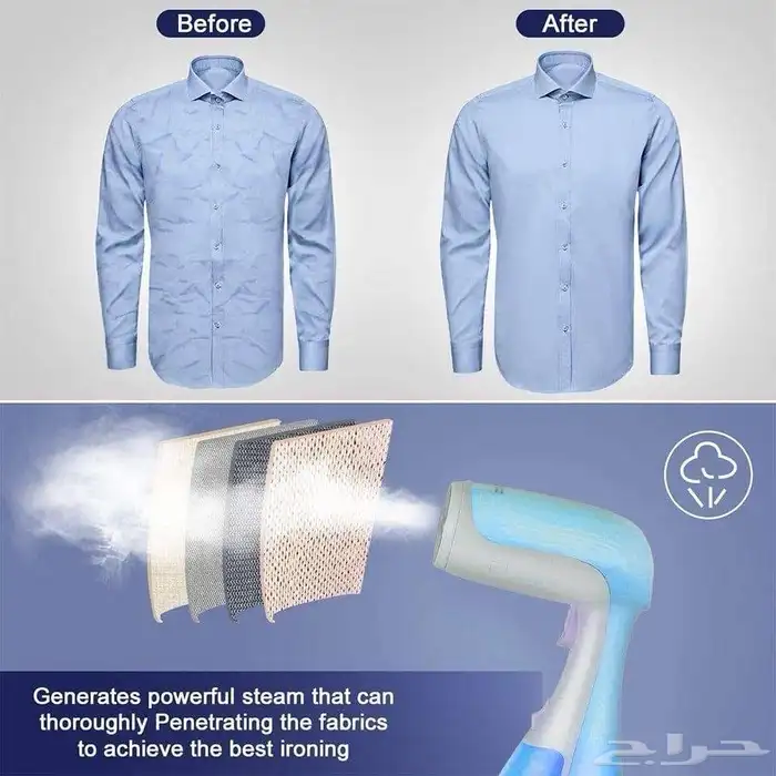 كاوية بخار يدويه مناسبة لجميع انواع الملابس 7