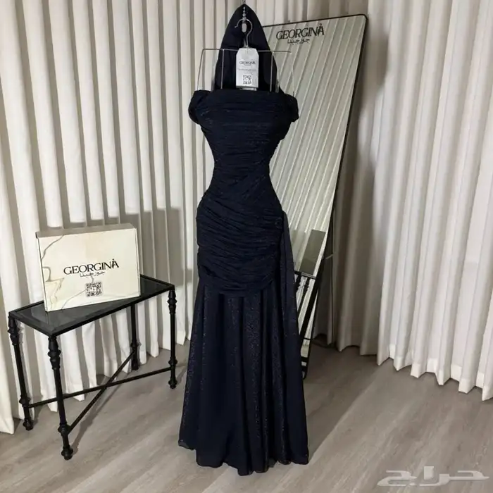 فستان سهرة - كحلي 5