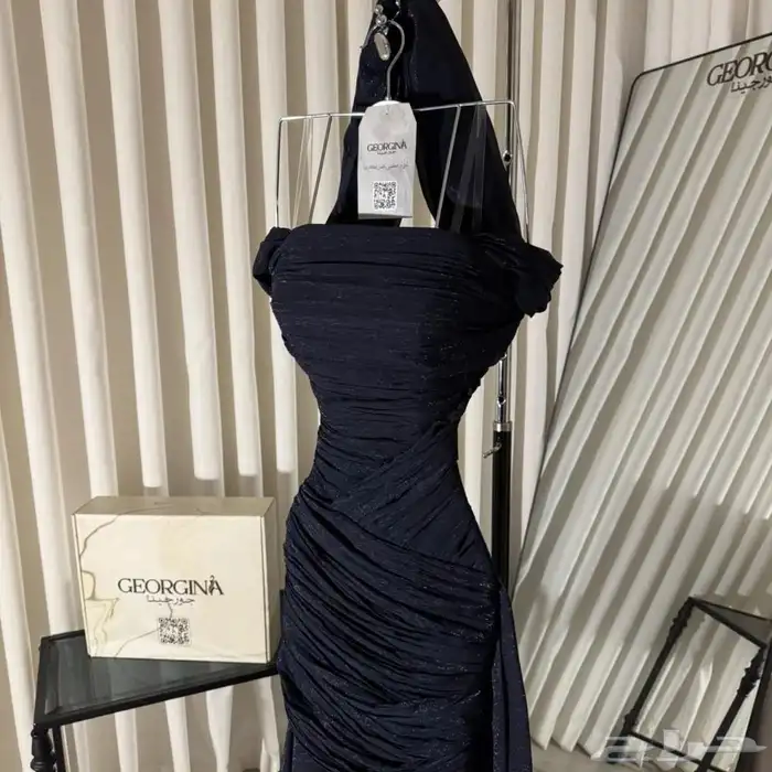 فستان سهرة - كحلي 3