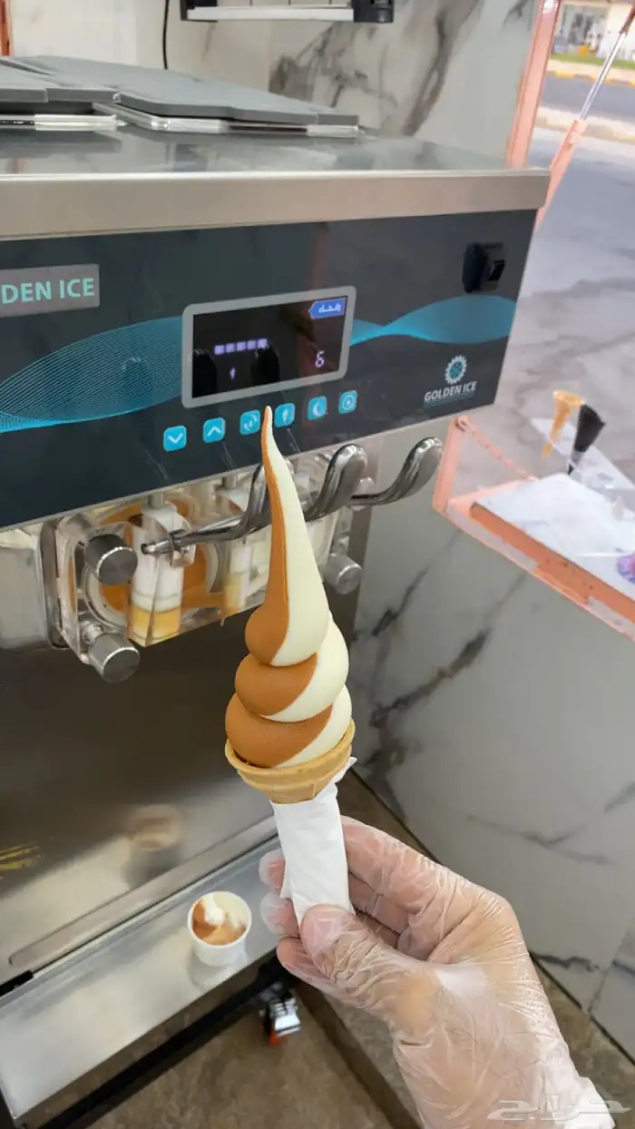 مكينه ايسكريم جولدن ايس قولدن ايس 3
