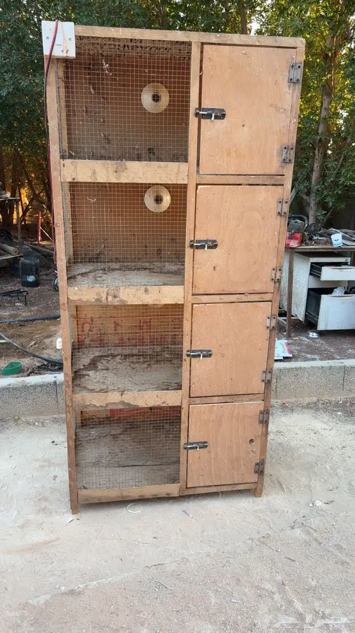 محكر طيور 4 رفوف 0