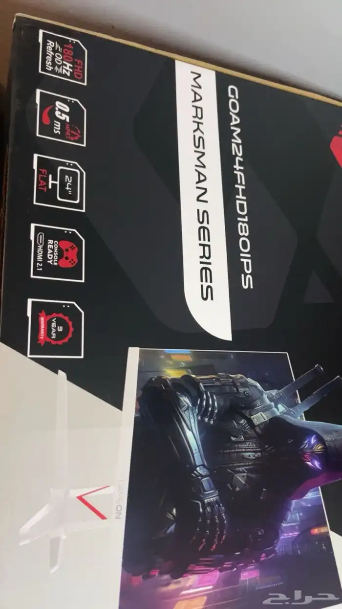 شاشه جيم اون 24 بوصه 180 هيرتز 4