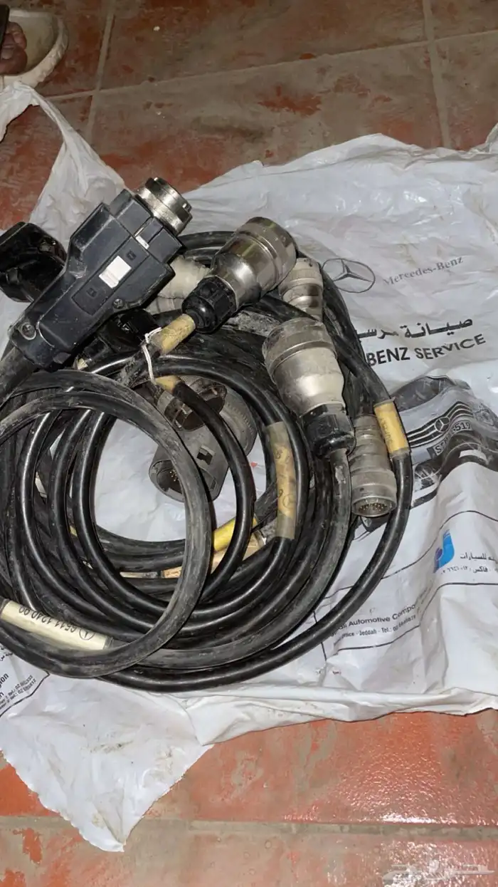 قطع مرسيدس وتوصيلات كمبيوتر من الشبح لل125 126 0