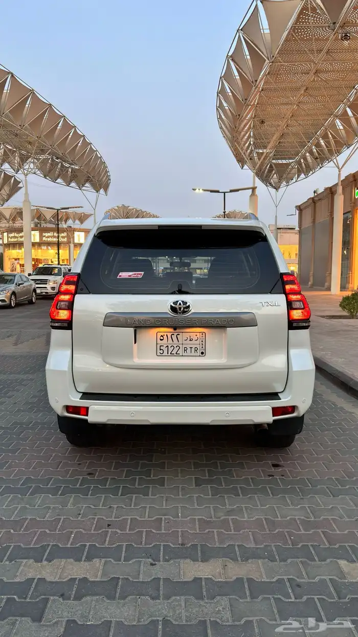 برادو سعودي TXL 2 أربعه سلندر موديل 23 7