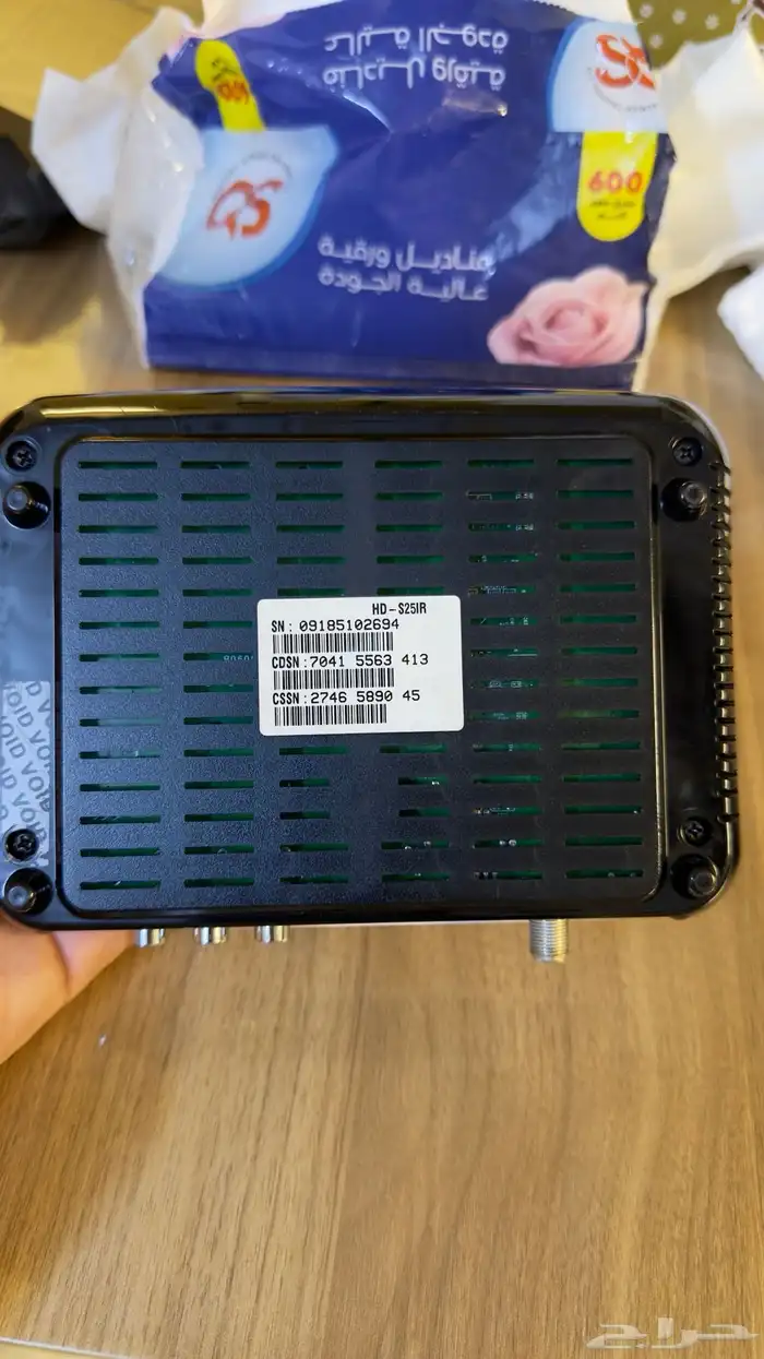 رسيفر المجد مستعمل شهر 2