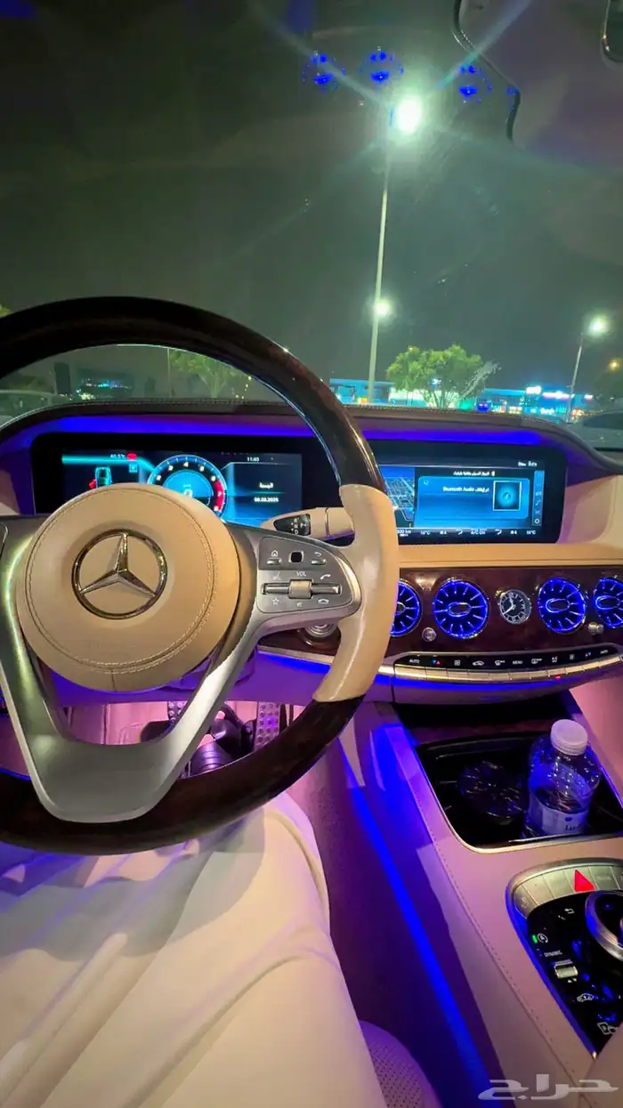 مرسيدس اس 450 ( جفالي ) موديل 18 ممشى 67 15