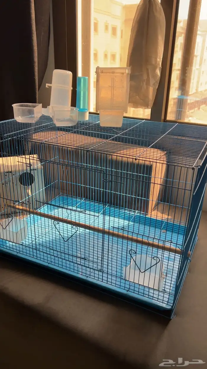 قفص طيور 601 مع بياضه 0