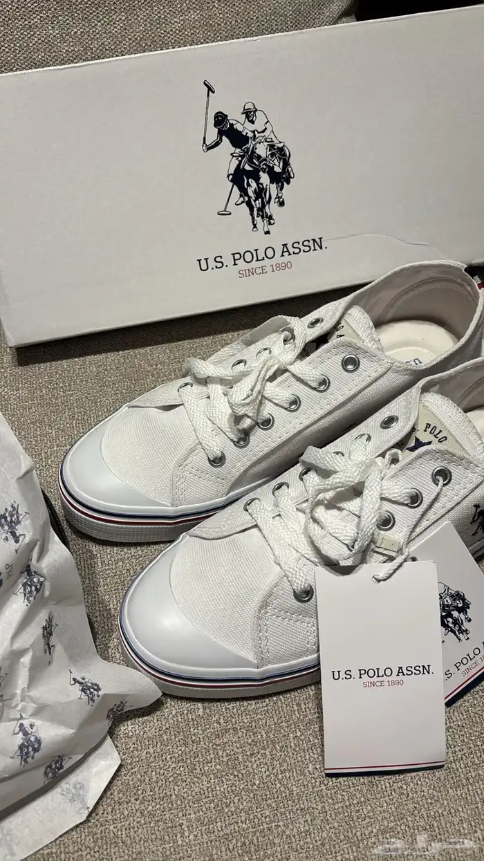 شوز بولو الأصلي U.S. POLO ASSN. SINCE 189 جديد 1