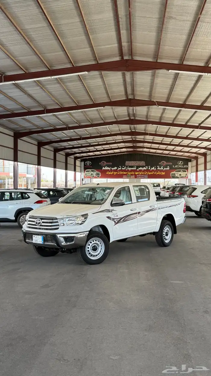 تويوتا هايلكس GL2 ديذل 2025 عداد 2300 كيلوا 0
