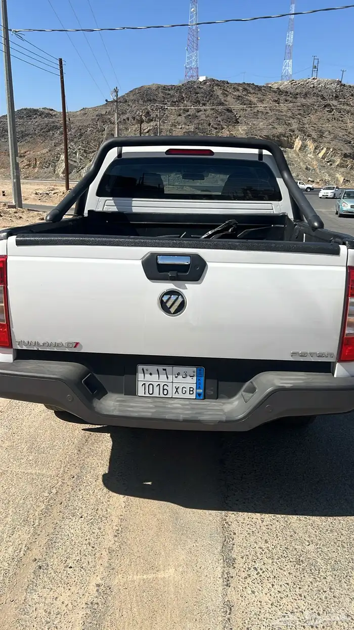 سياره فوتون موديل 2024 السياره على الشرط ماشيه 17000 فقط 2