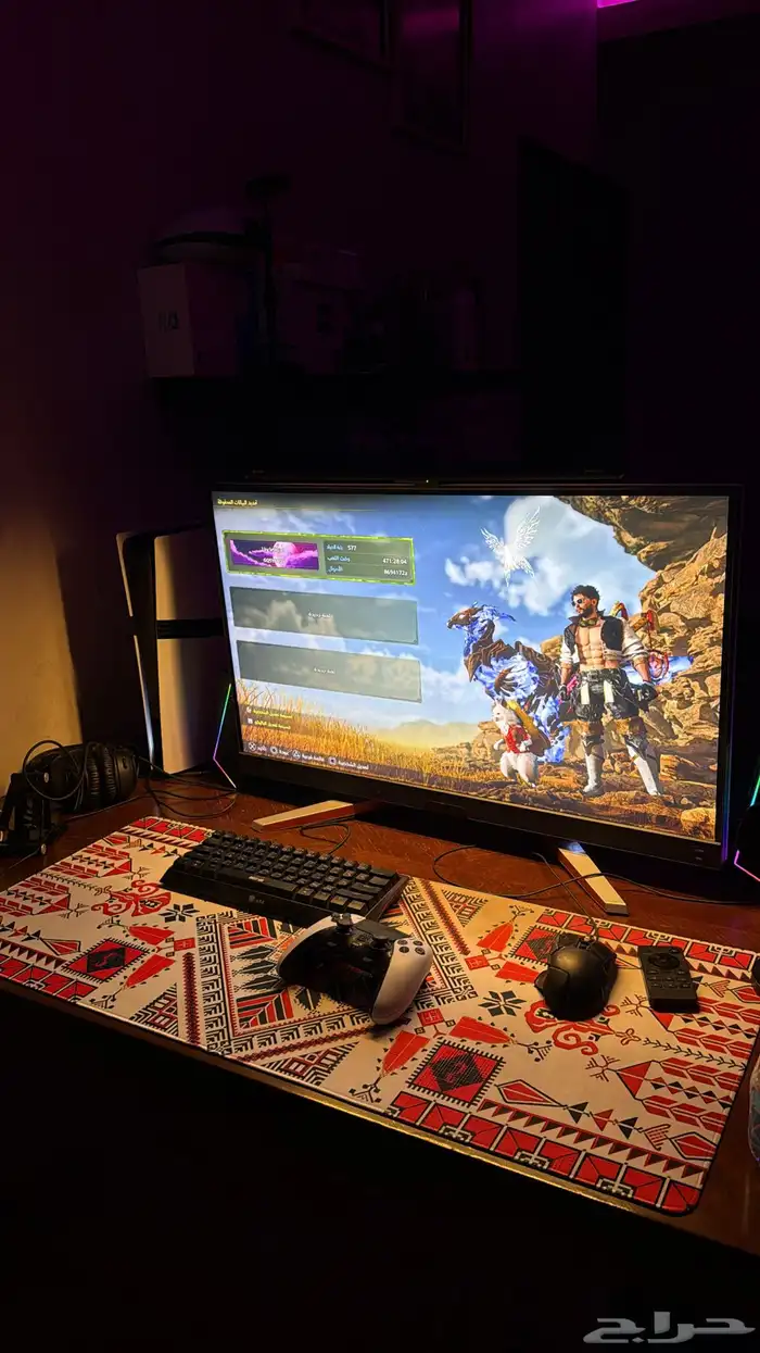 شاشة العاب قوية لسوني والبي سي 0