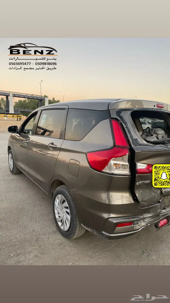 سوزوكي ارتيجا مصدوم 6