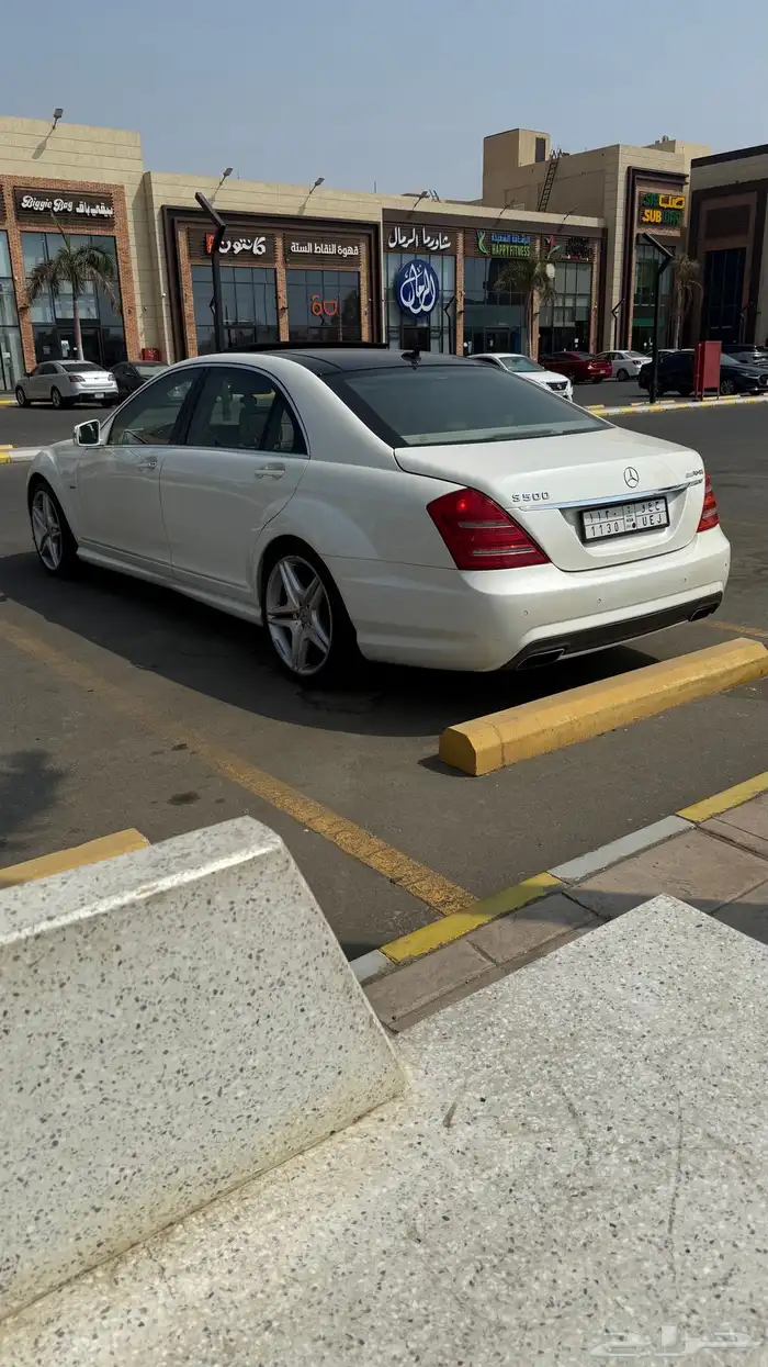 مرسيدس اس كلاس منوة المستخدم 7