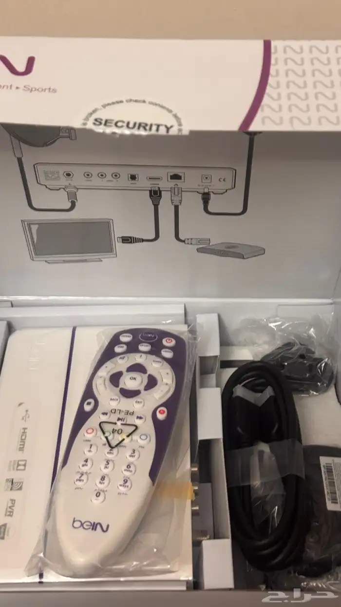 رسيفر بي ان سبورت جديد مع اشتراك سنتين 1