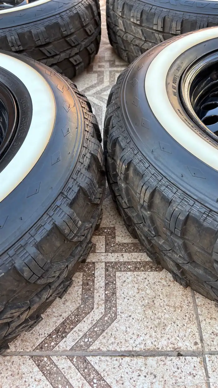 جنوط مرسدس وكفرات مقطعات خشن 7