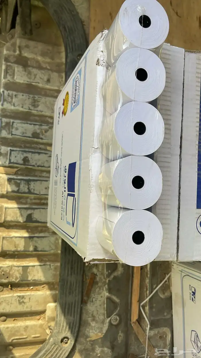 ورق طابعة كاشير استيكر ميزان مطبو   سادة 1