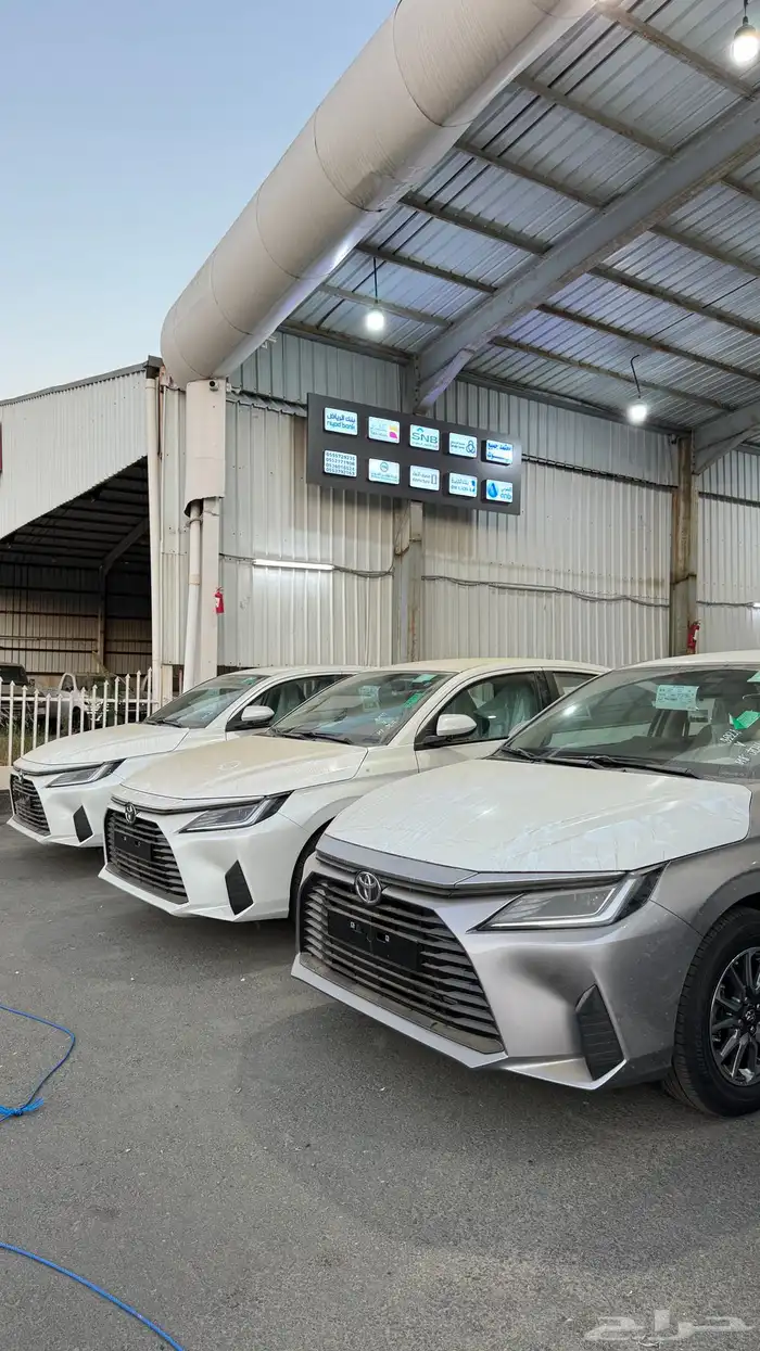 تويوتا يارس 2026 Y شاشه كاميرا سعودي جميع الالوان اقل سعر 3