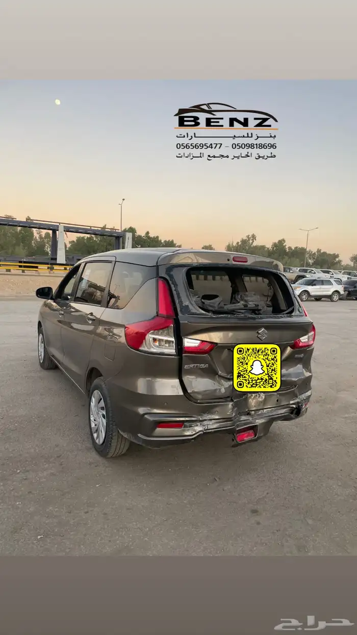 سوزوكي ارتيجا مصدوم 8