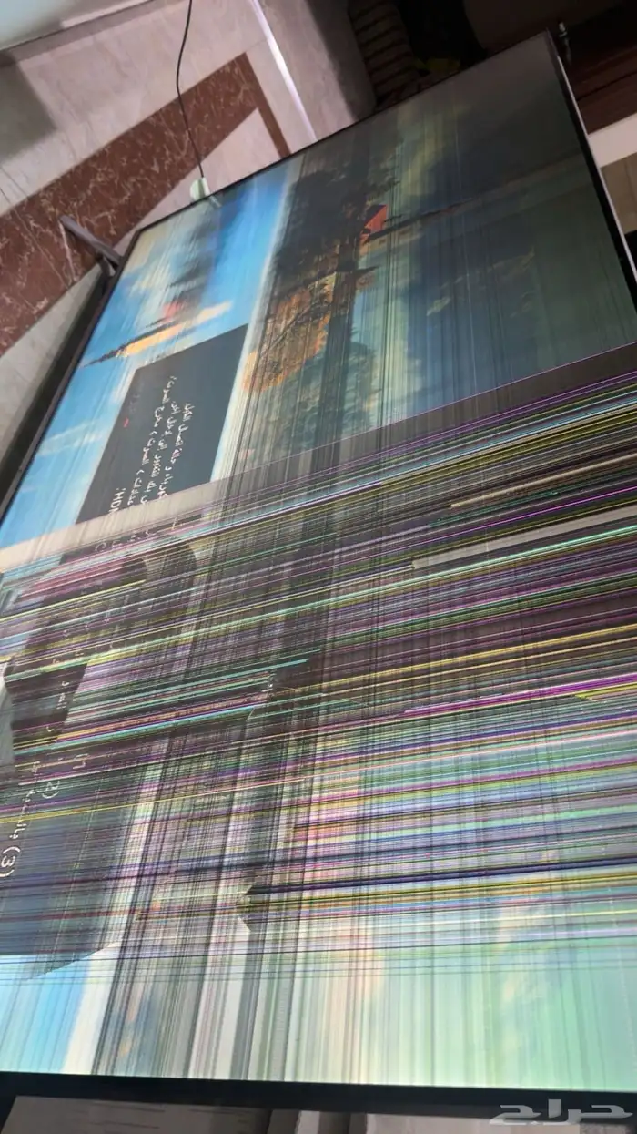 تلفزيون شاشة LG ال جي 75   65 بوصة مكسوره 1