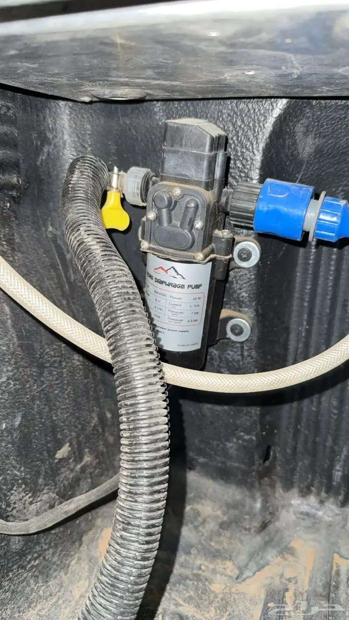 تانكي خزان ماء للرحلات 80 لتر مع مضخة 2