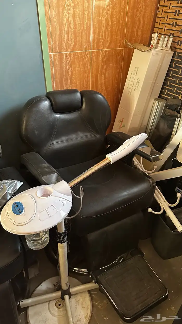 كراسي حلاقه وجهاز بخار حلاقه 6