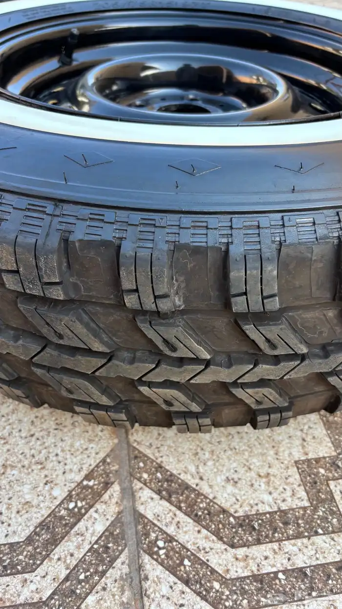 جنوط مرسدس وكفرات مقطعات خشن 6