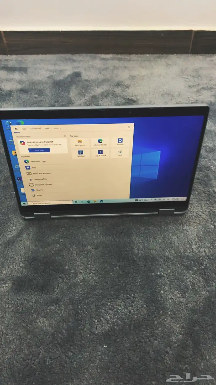 - الجهاز   لاب توب DELL تاتش يعمل باللمس 2