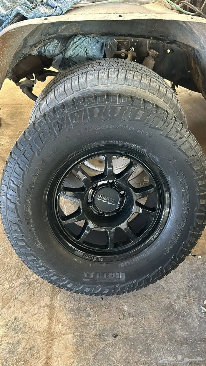 اربع جنوط ميثود مع كفرات للبيع 3