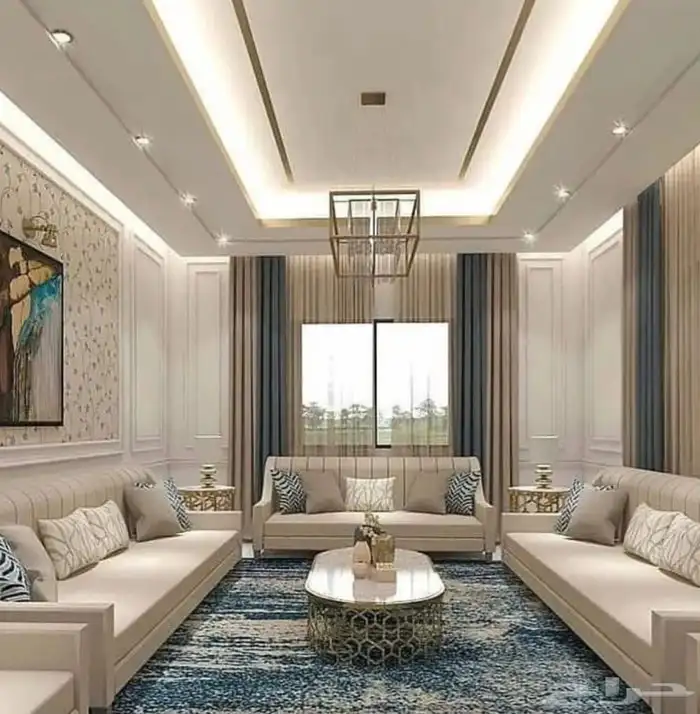 تفصيل كنب ستائر 10