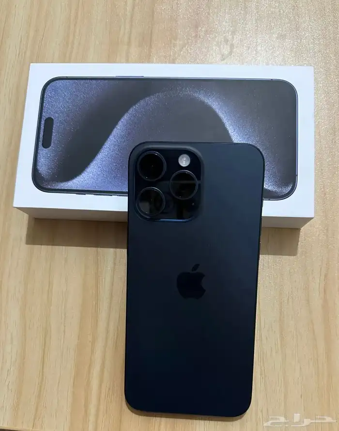 ايفون 15 بروماكس 256 جيجا اللون الازرق الغامق البطاريه 91 4