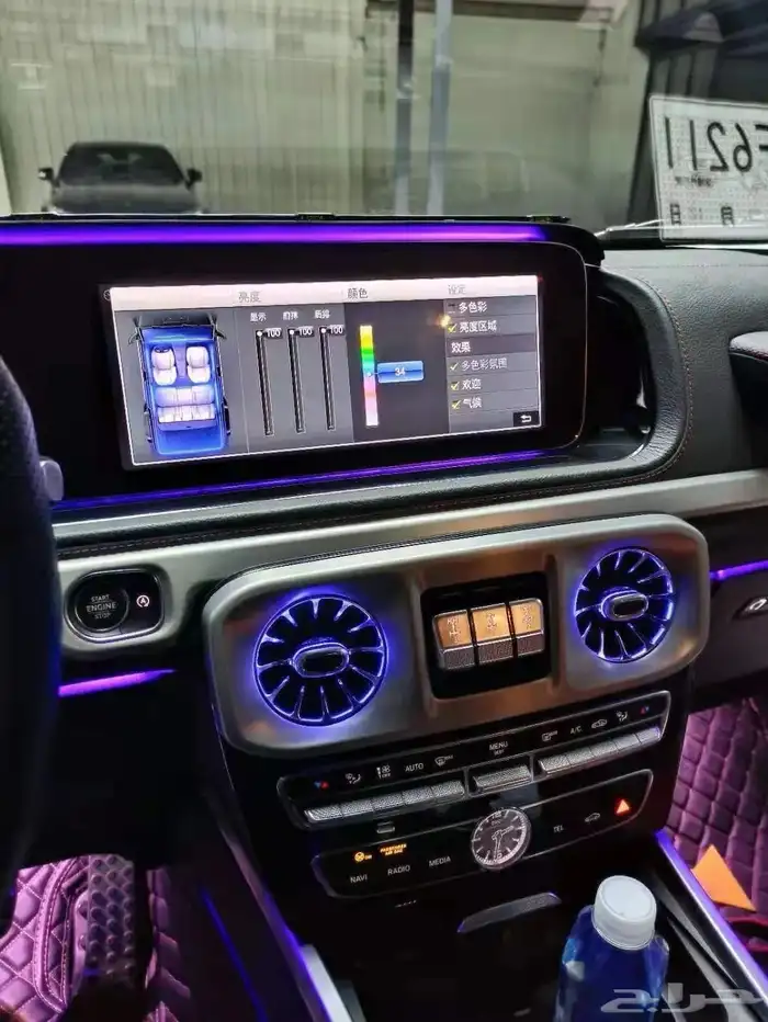 طارة جي 2025 G63 مع فرارات قطعة تقليل الضوضاء دخول ذكي 14