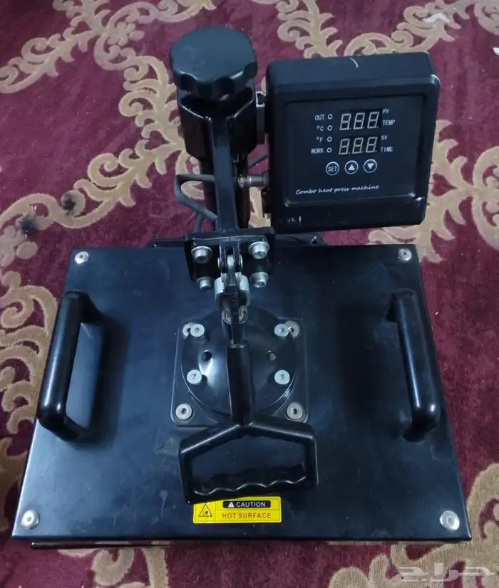 مكبس حراري طباعه 0