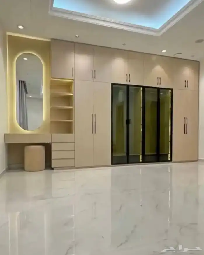 تفصيل غرف نوم وتركيب ديكورات خشبية والتنجيد 14