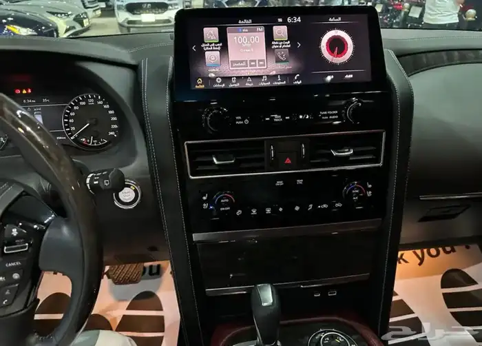 نيسان باترول بلاتينيوم موديل 2024 فل كامل 8 سلندر 400 نضيف 8