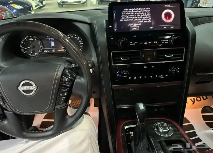 نيسان باترول بلاتينيوم موديل 2024 فل كامل 8 سلندر 400 نضيف 6