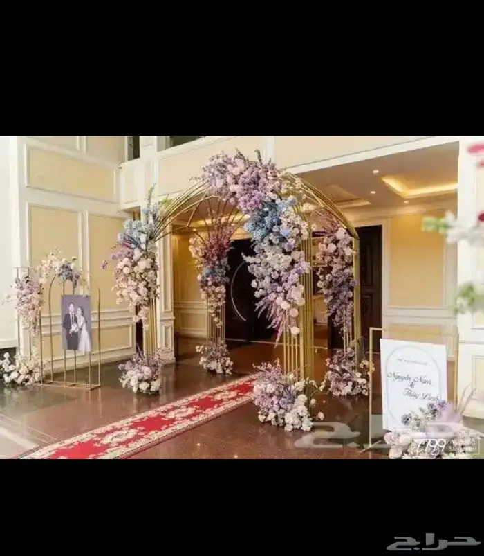 حداد ديكور تصميم زواج 1