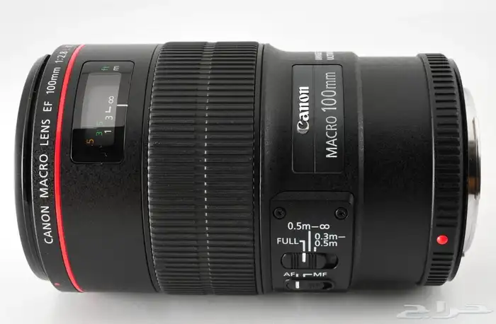 عدسة Canon EF 100mm f 2.8 L Macro IS USM 2