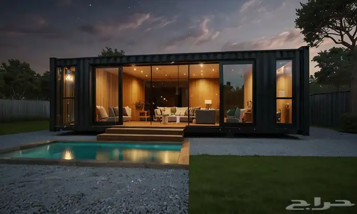 كرفان كشك غرف متنقله بيوت جاهزه بورتبل كسر رخام جامعه سعود 14