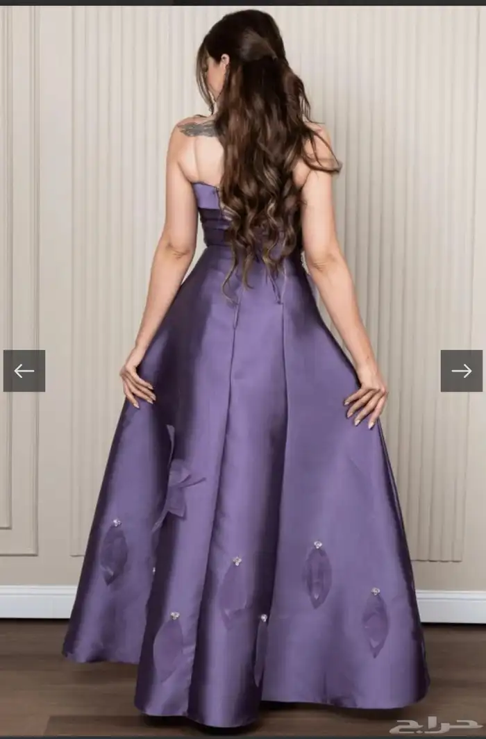 فستان بنفسجي ( جديد ) 2