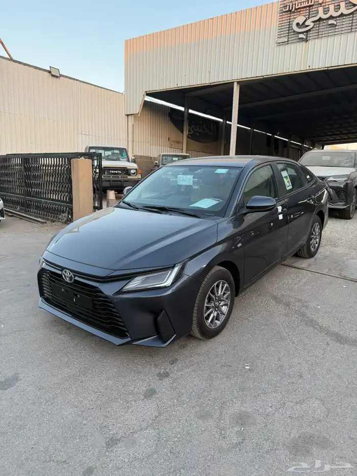 تويوتا يارس 2026 Y سعودي جديد اللون رمادي اقل سعر 59900 0