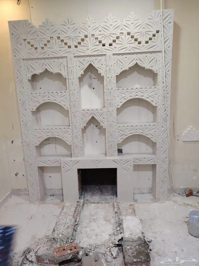 مشب كمار اوجارمدخنه شغل جبس ديكور حزام 1