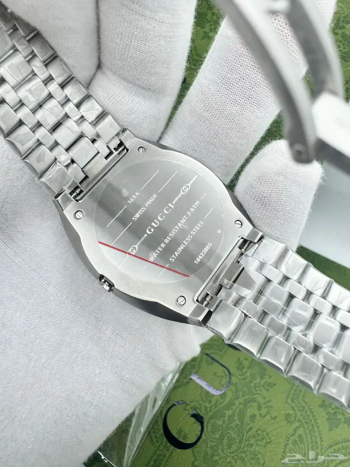 ساعة GUUCCI ماستر مكينة ألماني بالملحقات سعر مخفض 5