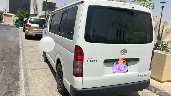 تويوتا باص هايس 15 راكب انا المالك الاول 1