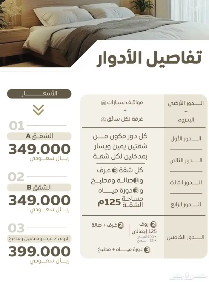 شقة حي الشرفية s-48 3