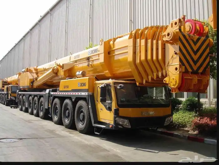 Renting all types of cranes تاجير رافعات 6