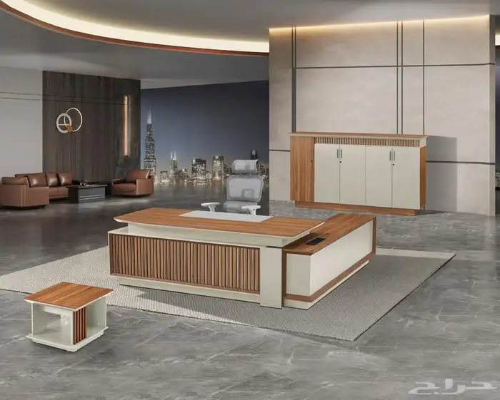 مكتب طقم اخضر فخم حق مدير 11